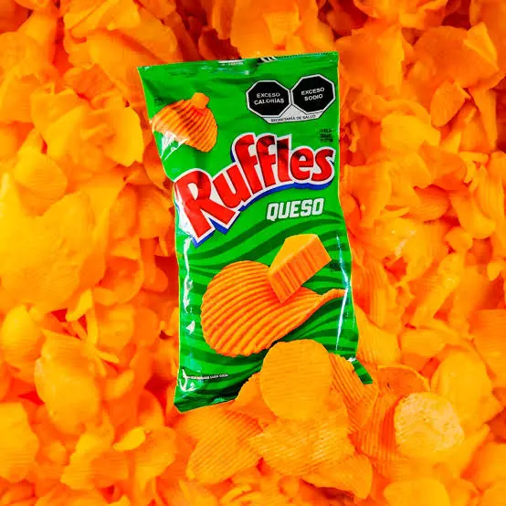 Ruffles verdes nachos