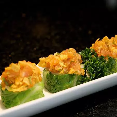 Acelga salmão nacho