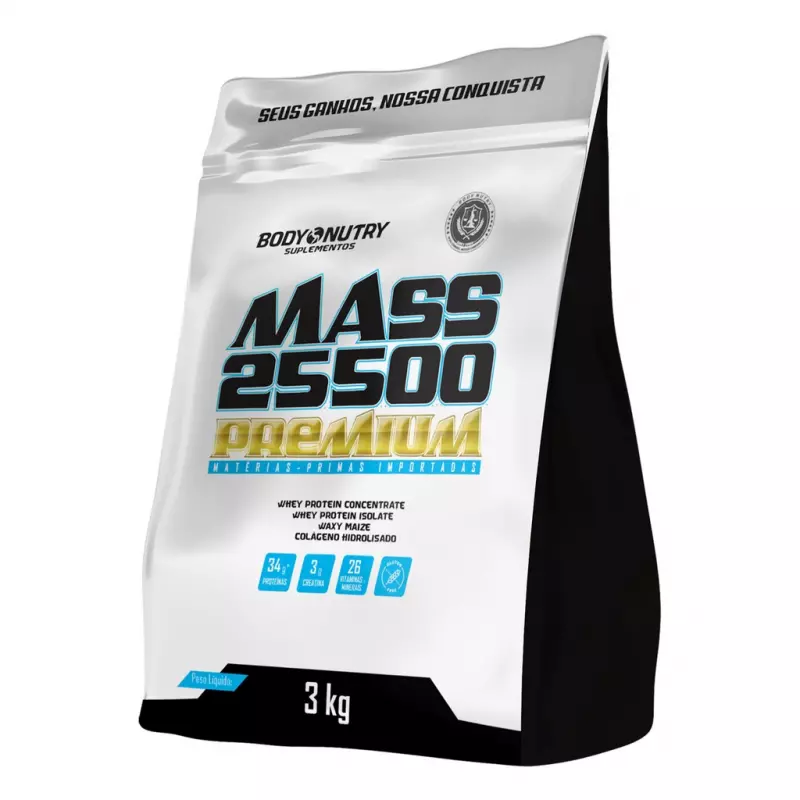 Mass 25500 3kg Bodynutri