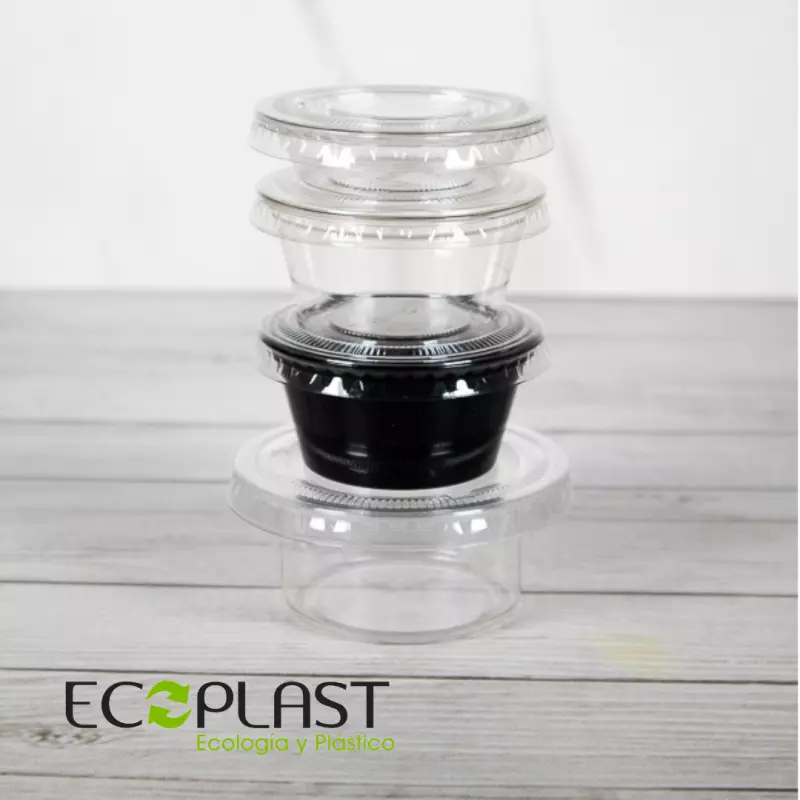 Salsera o Tina Transp PET ECOPLAST