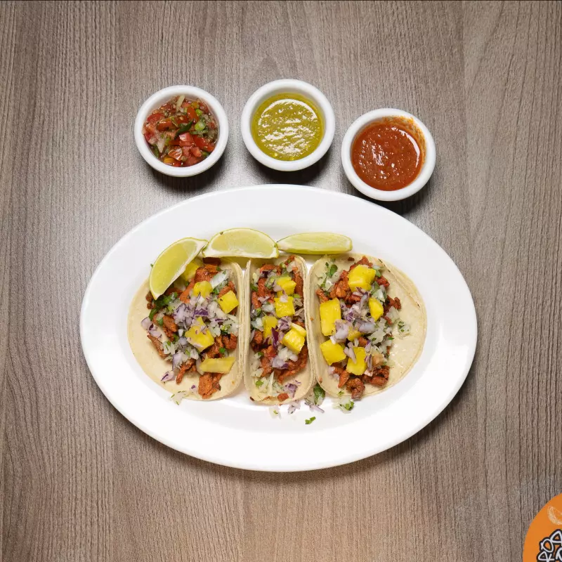3 Tacos al pastor