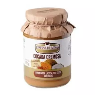 Cocada Cremosa com Coco Queimado