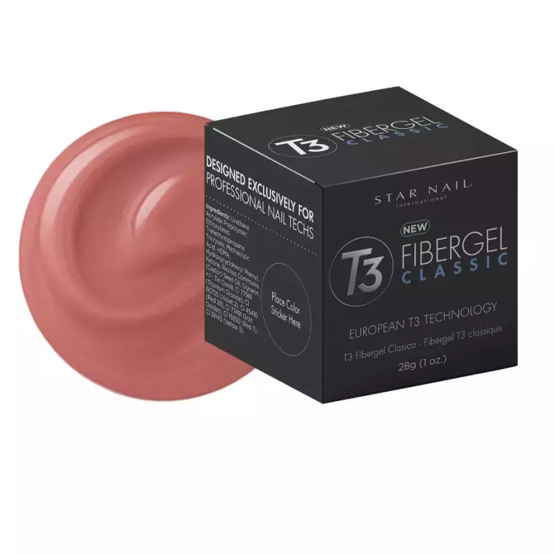 Gel T3 Fiber Classic Dark Nud