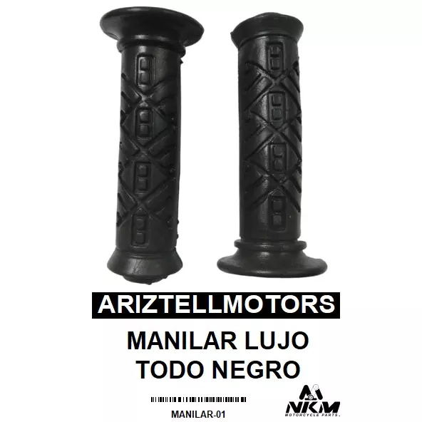 MANILARES LUJO TODO NEGRO