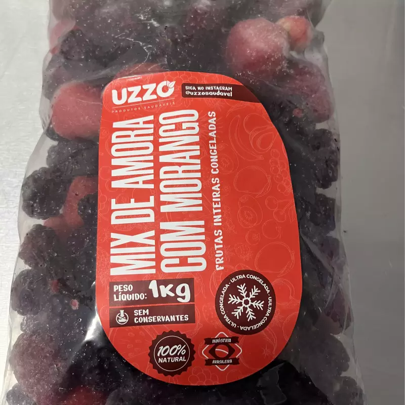 Mix de Amora e Morango  - 1KG