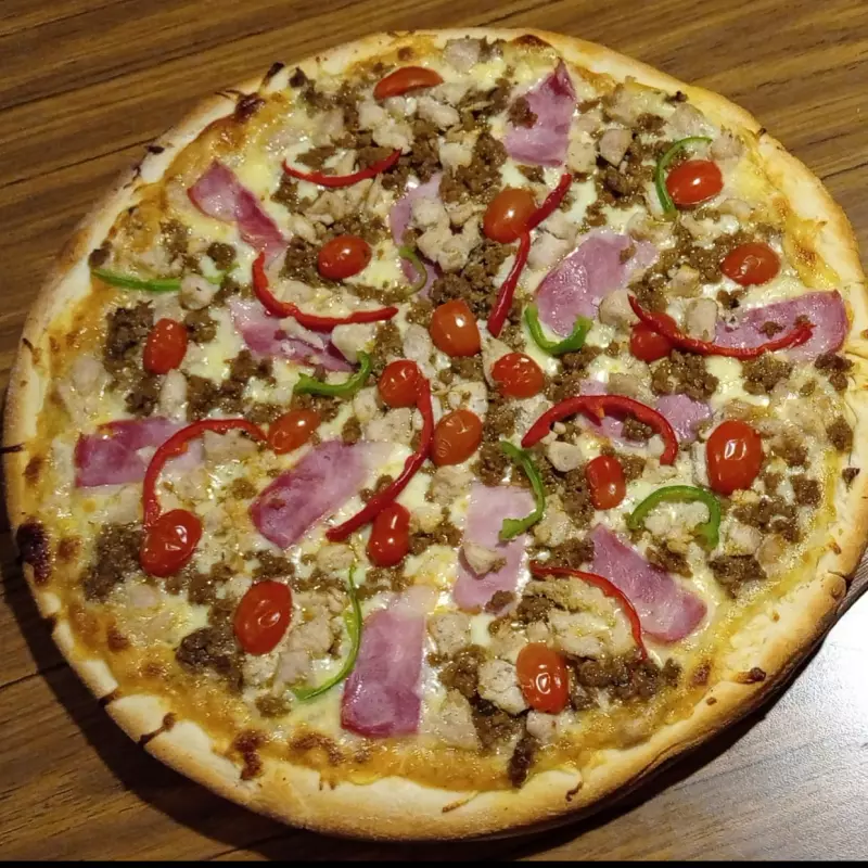 Pizza familiar mixta