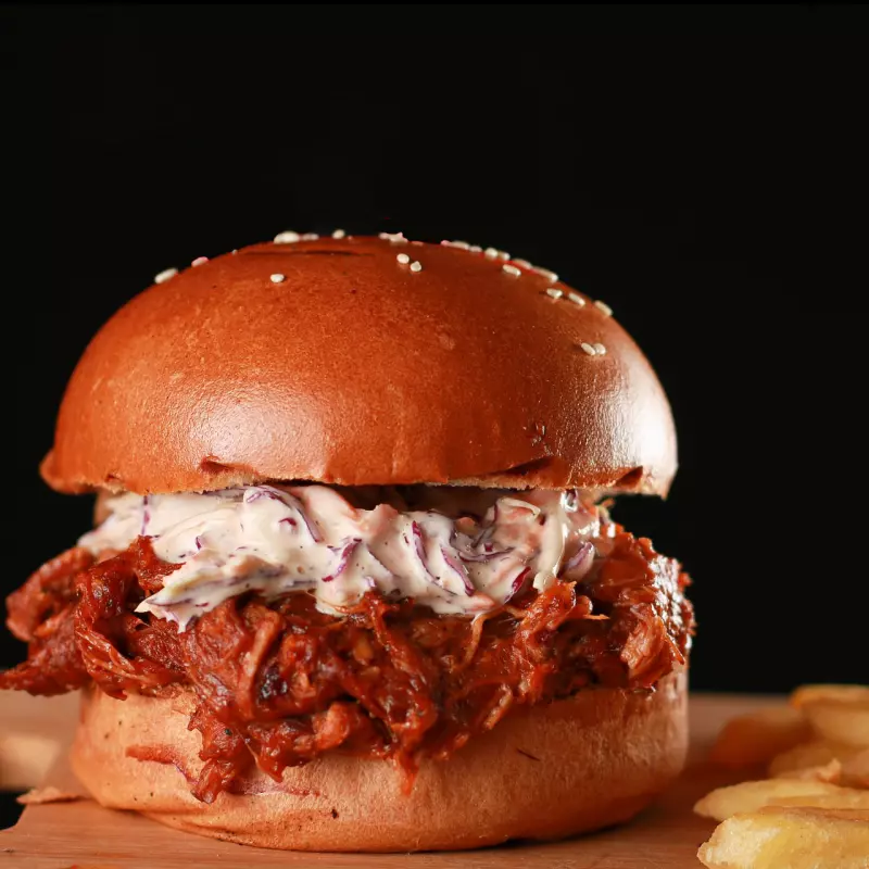 Hamburguesa "Pulled Pork"