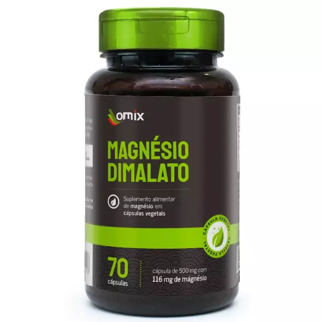 Magnésio Dimalato - 70 Cáps.