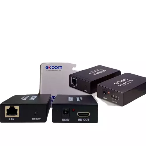 EXTENSOR HDMI/RJ45 EXBOM ATÉ 60M