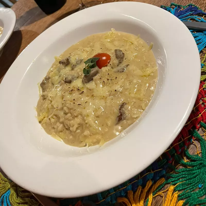 Risoto de Filé Mignon
