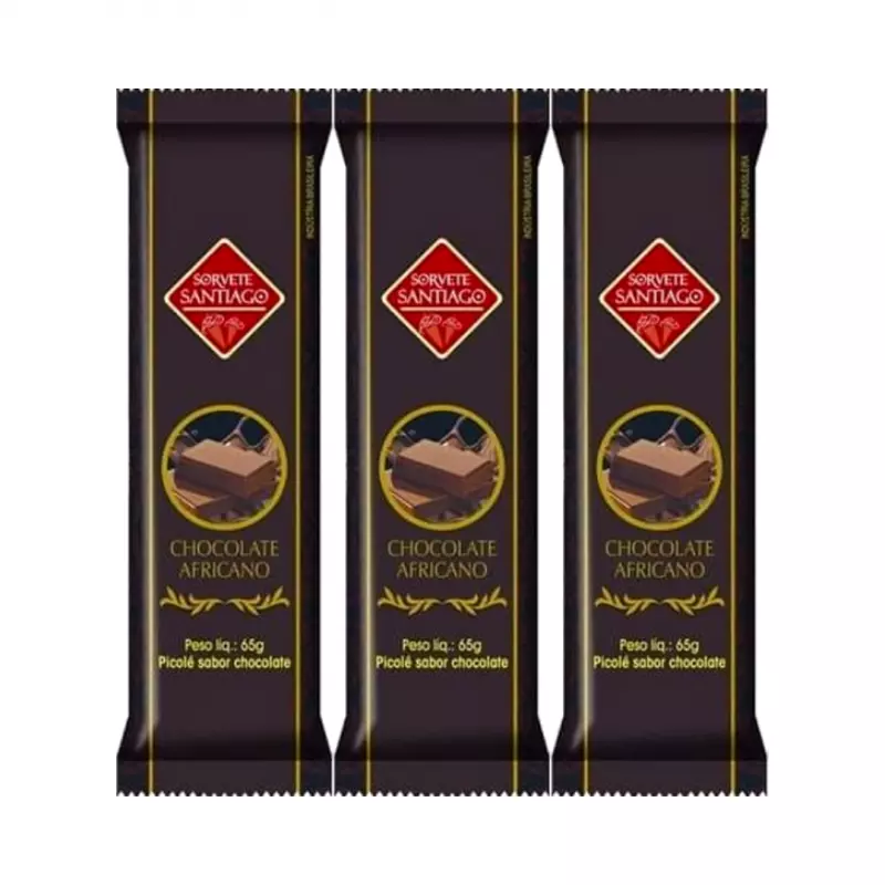 Picolé #Chocolate Africano