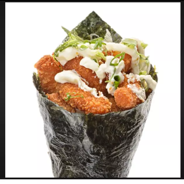 TEMAKI CAMARÃO EMPANADO