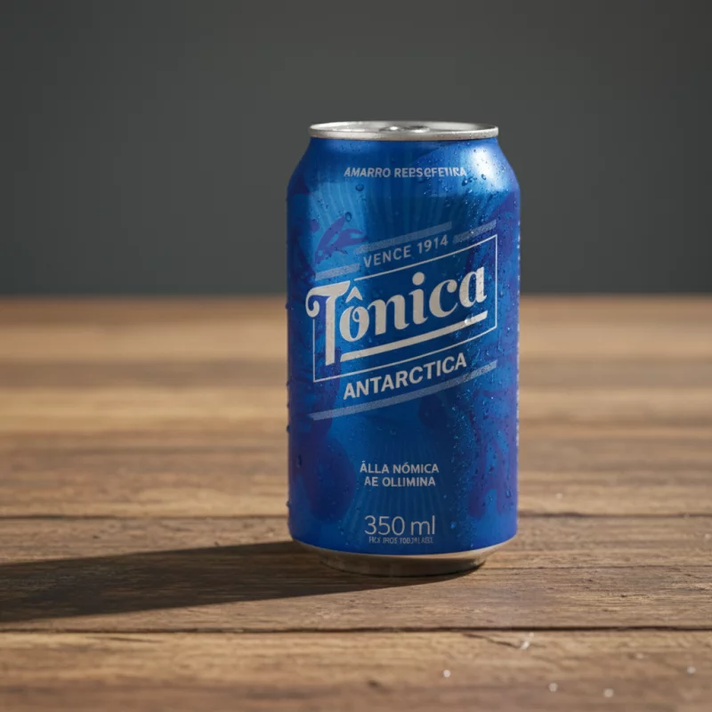 Agua tônica lata