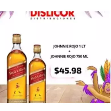 JOHNNIE WALKER RED LABEL