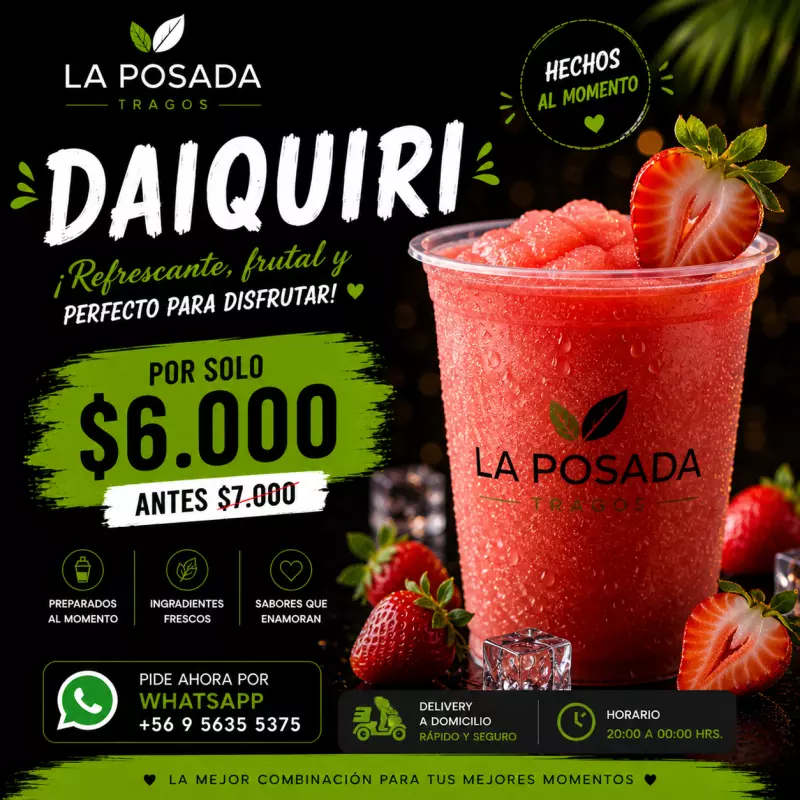 Daiquiri Sabores 1L