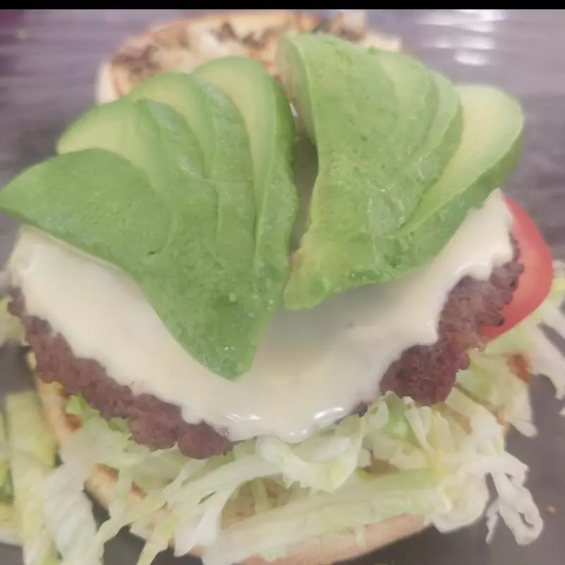 Avocado Cheeseburger