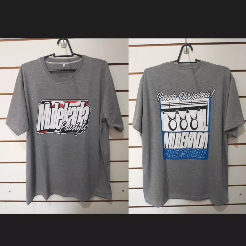 CAMISETA (PARADA OBRI) CINZA COD 4002