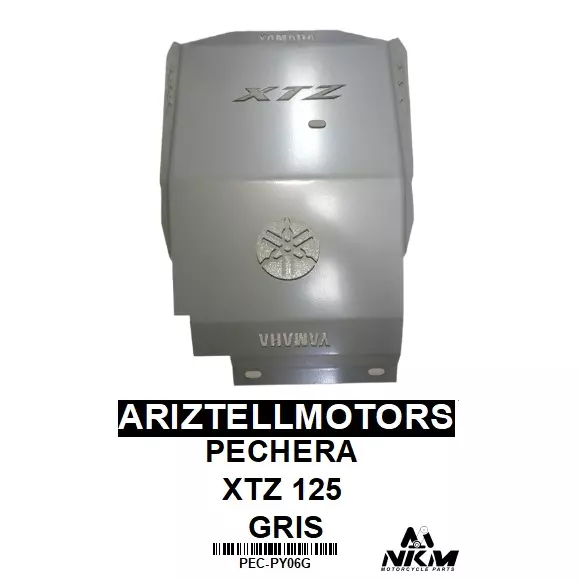PECHERA XTZ 125 GRIS