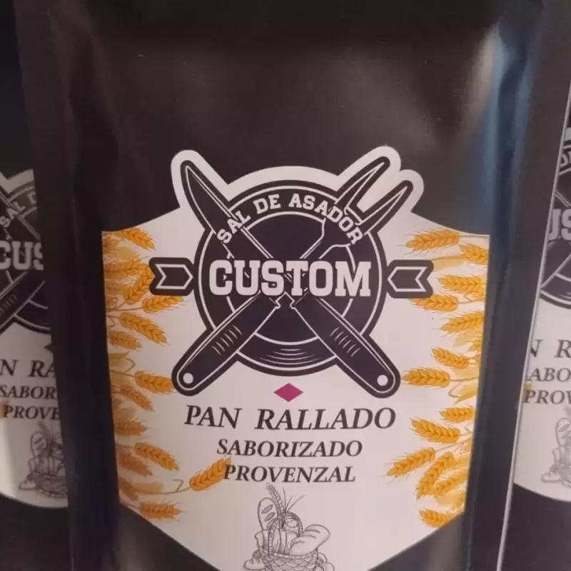 Pan rallado saborizado x 500gr