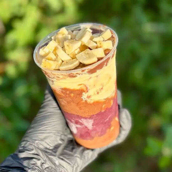 Açaí misto com Sorvete 500ml