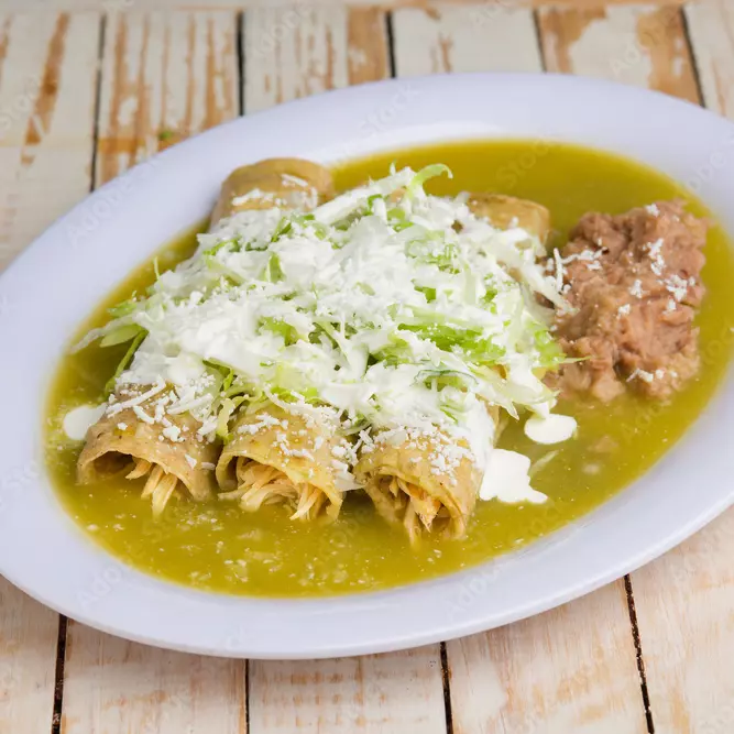 (ElJ) Enchiladas verdes