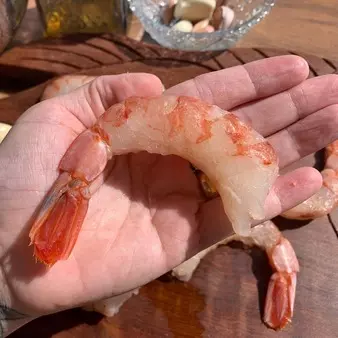 Camarão Rosa pistola limpo 31/40