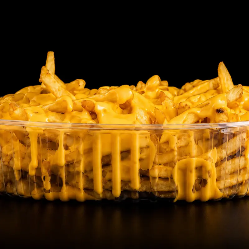 Papas con Cheddar