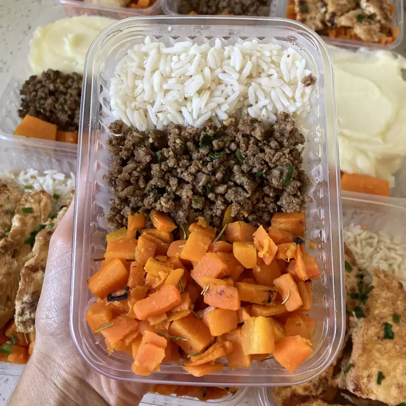 Patinho moído ao sugo