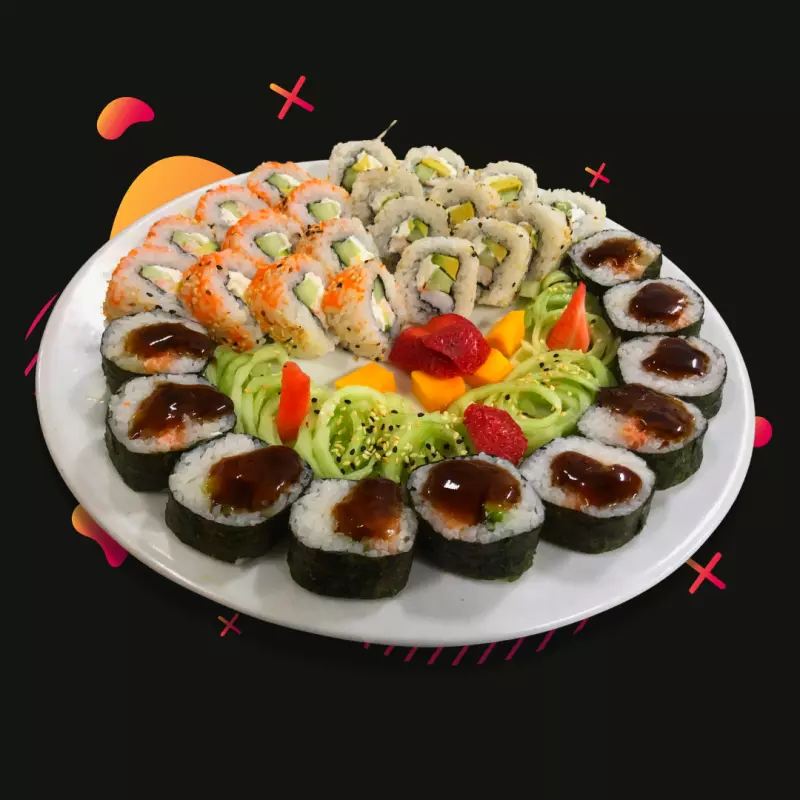 MINI TSURU CHAROLA (2 PERSONAS)