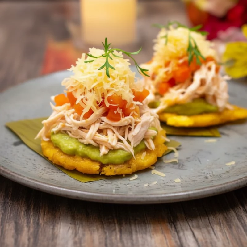 Pataconcitos con Pollo