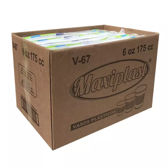 Vaso V67 6 oz MAXIPLAST
