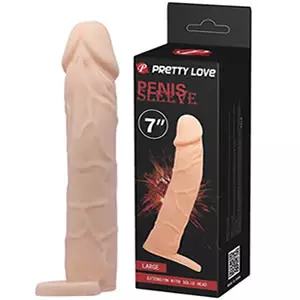 PRETTY LOVE PENIS SLEEVE 7 "