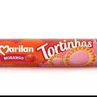 Biscoito Tortinha Marilan Morango