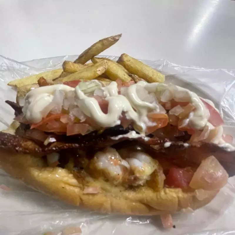Hot Dog de Camaron