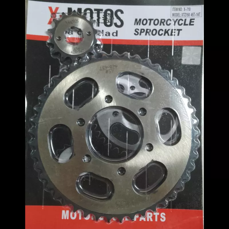 SET SPROCKET XTZ150 45T14T XMAX
