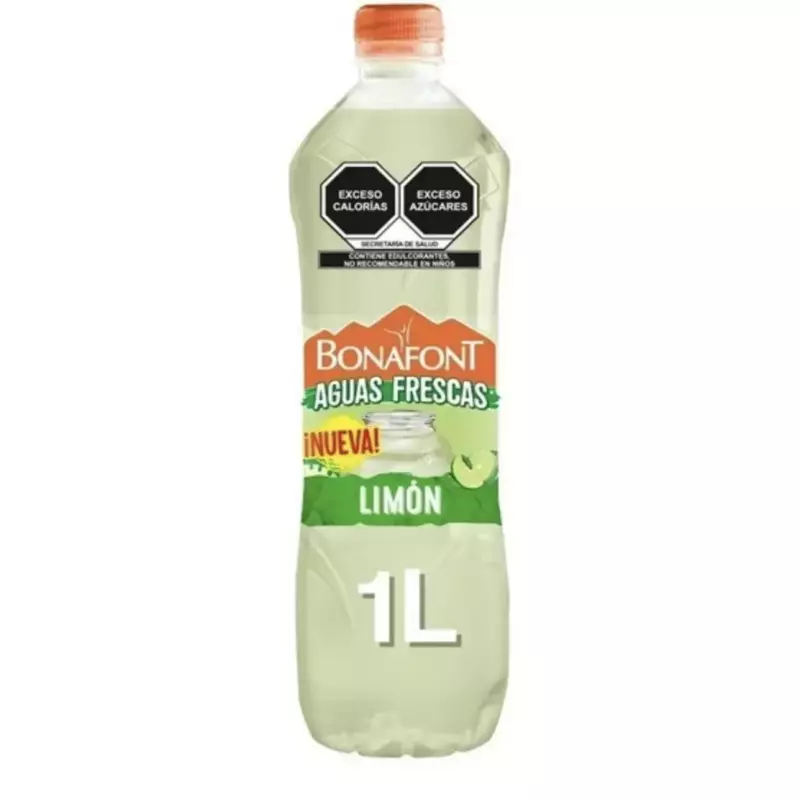 Aguas frescas bonafont limón 1lt
