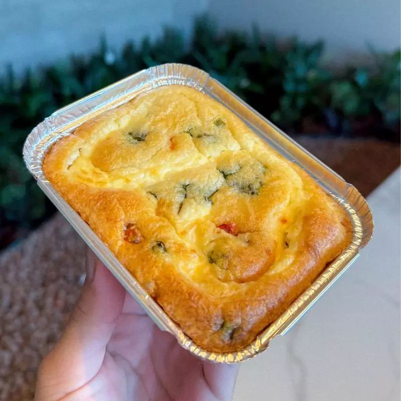 Tortinha de mix de legumes