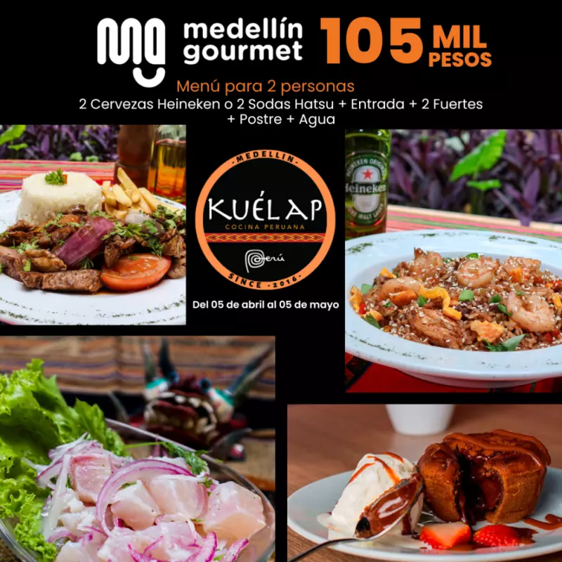 Medellín Gourmet (2 personas)