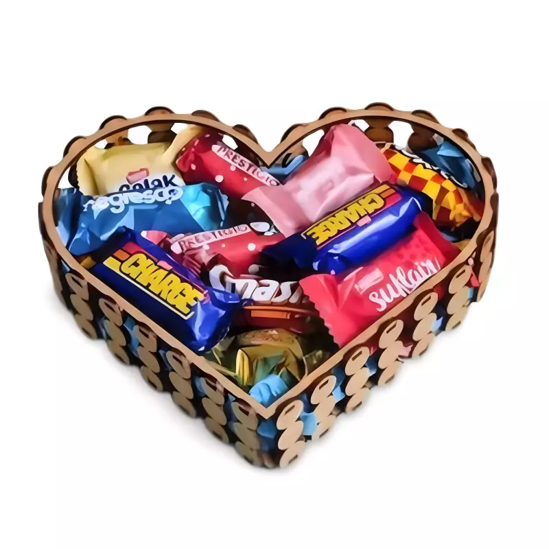 Cesta Lembrancinha com Bombons