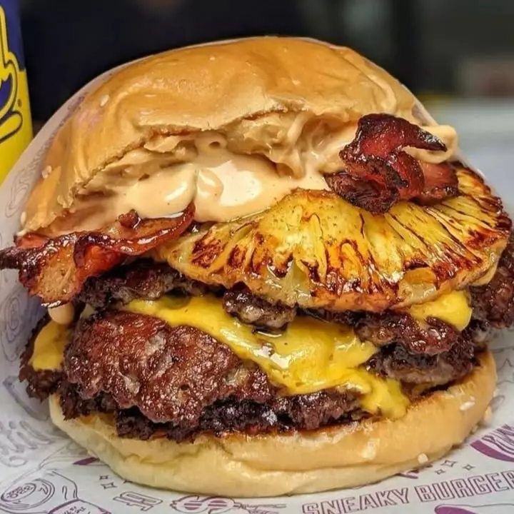 Burger Honolulu Bacon