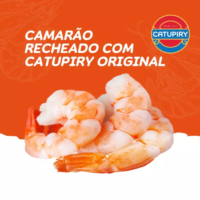 Camarão com Catupiry