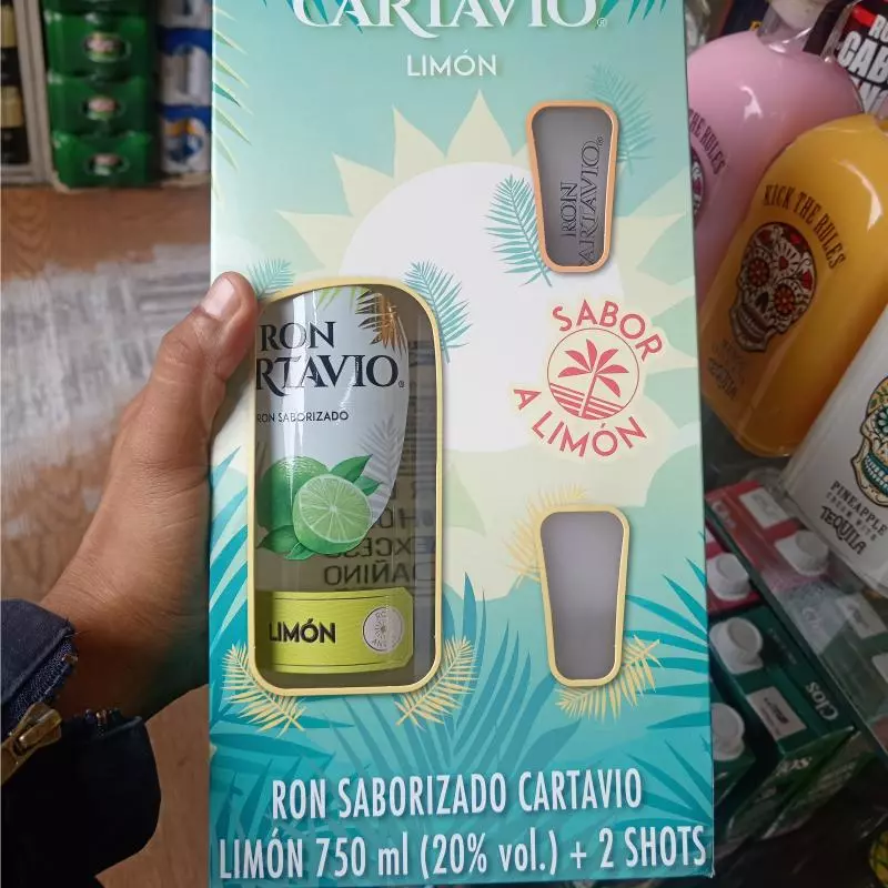 RON CARTAVIO LIMON 750 ML