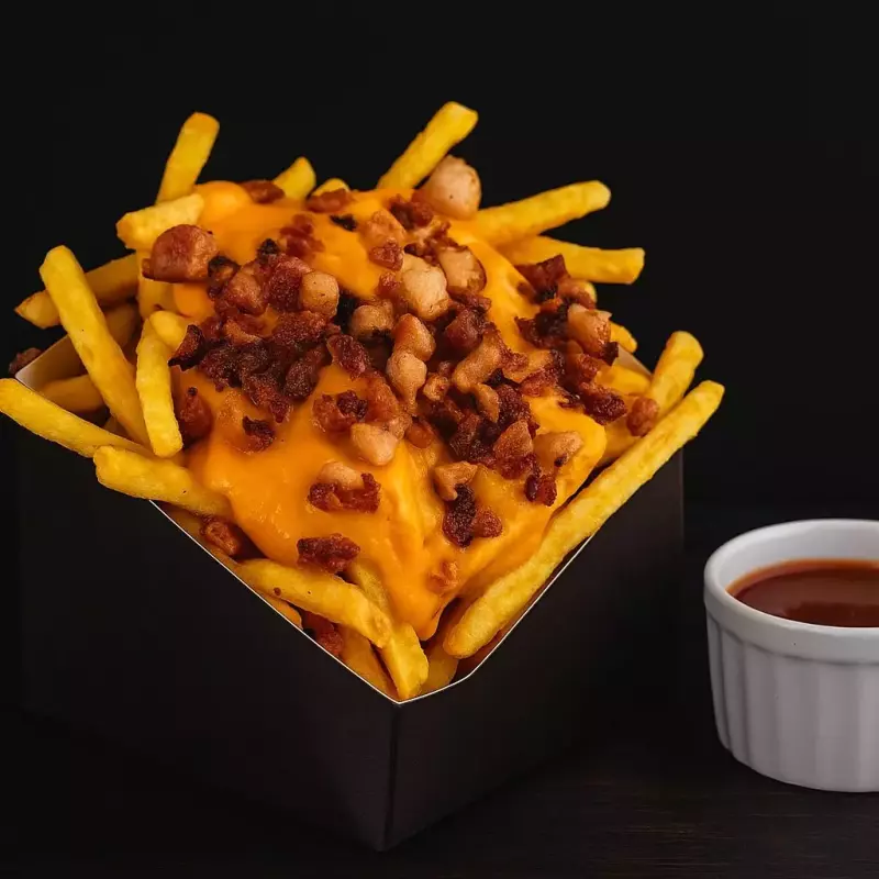 Batata Cheddar e bacon