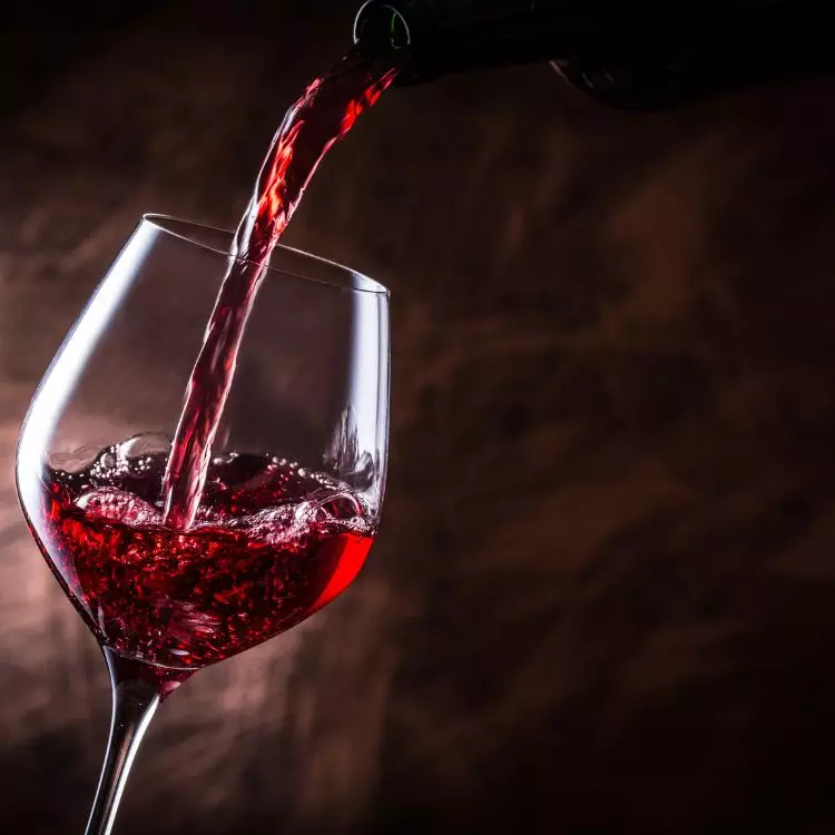 Copa de Vino tinto