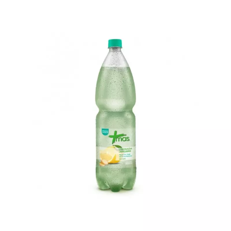 Agua Mas Cachantun Limonada Jengibre