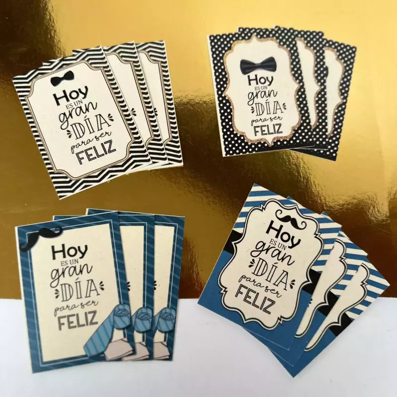 Tarjeta x12 padre rectangular mini