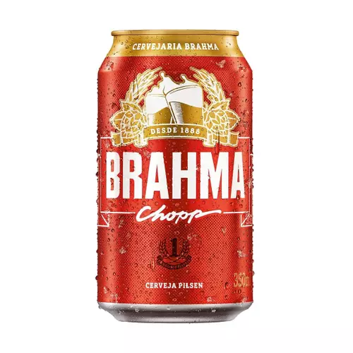 Cerveja lata Brahma