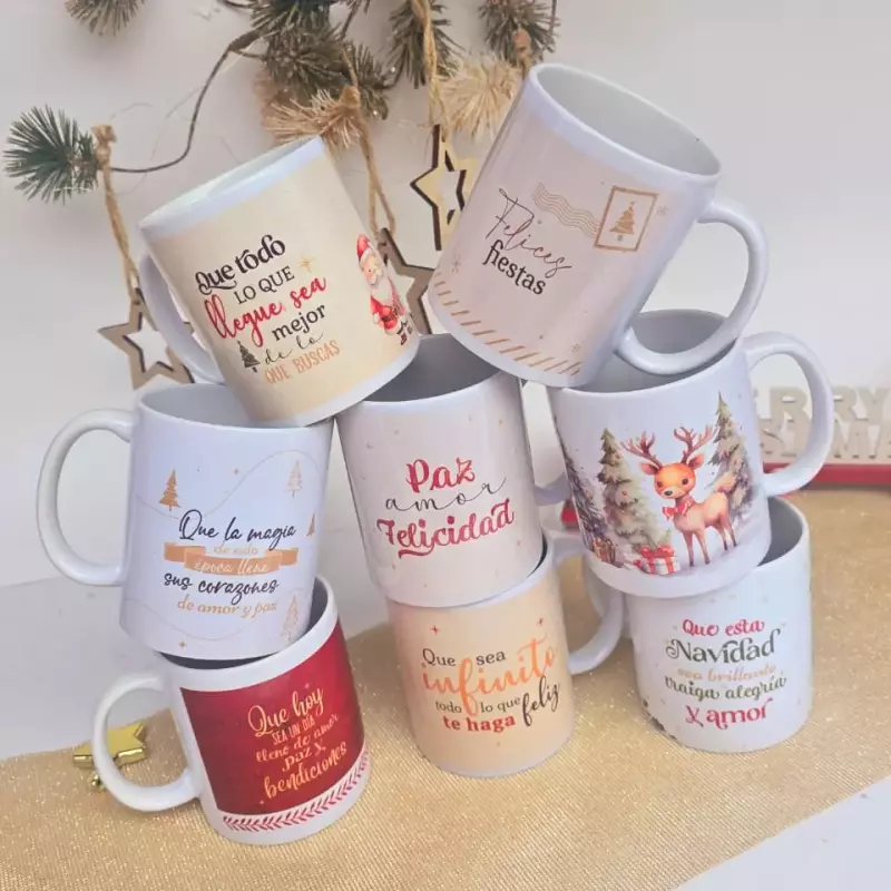 Mug sencillo Navidad