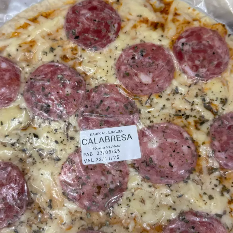 Pizza de Calabresa Artesanal 30cm