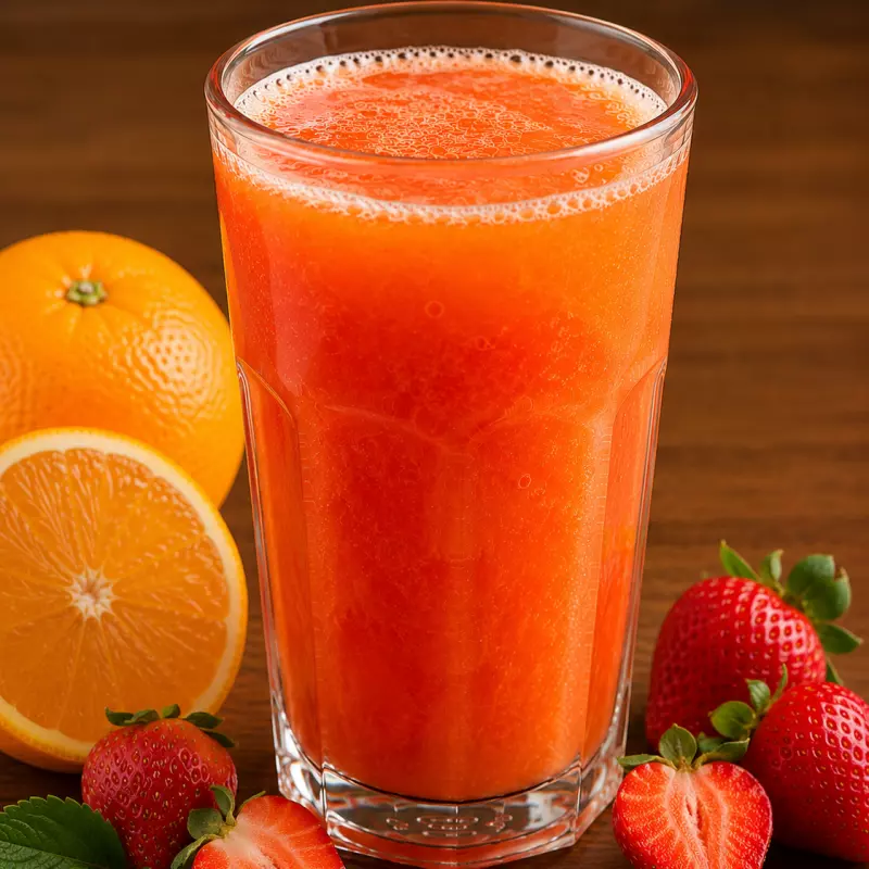 Laranja com Morango
